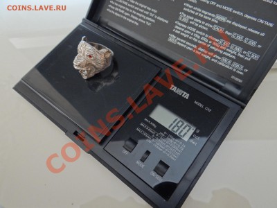 Серебряная Печатка "МЕДВЕДЬ" размер 22-22,5 - DSC03802.JPG