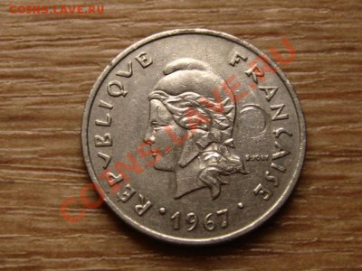 Полинезия Франц. 20 франков 1967  до 29.10.12 в 21.00 М - IMG_5349