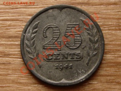 Нидерланды 25 центов 1941 цинк  до 29.10.12 в 21.00 М - IMG_5350