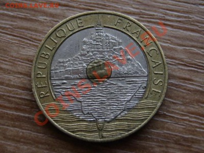 Франция 20 франков 1992 МсМ триметал  до 29.10.12 в 21.00 М - IMG_5512