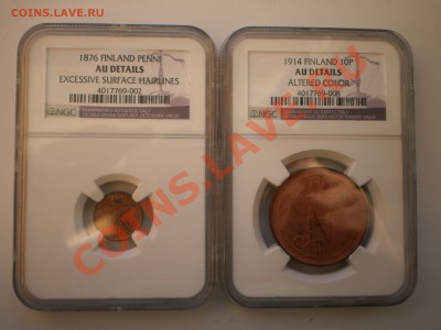 10 пенни 1914 и 1 пенни 1876 г., NGC AU Det. - P1010961.JPG