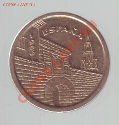 ИСПАНИЯ. 5 ПЕСЕТ. 1996г. до 02.11.12 в 22.00мск - испания 5 песет 1996 2