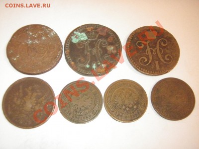 Двухкопеечные:1757,1842,46,58,69,93и 1905 г. до 29.10 21.00 - PA270846.JPG