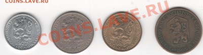 С рубля! Лот монет Чехословакии до 1 ноября - чехословакия 001