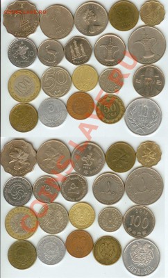 20 монет  -7 стран до 20.00. 03.11 - 20  монет 7 стран