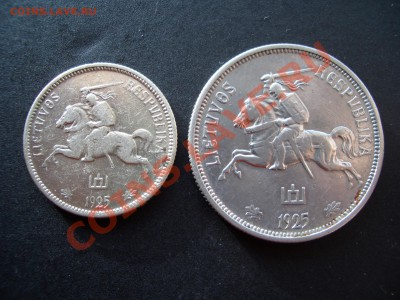Литва 2 и 5 лит- 1925 г. (03.11.2012-22.00 Мск.) - Lietuva 011