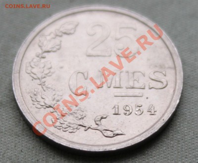 СТАРЫЙ ЛЮКСЕМБУРГ 25с 1954г. В КОЛЛЕКЦИЮ!!!  до 3.11.12г. - IMG_2959.JPG
