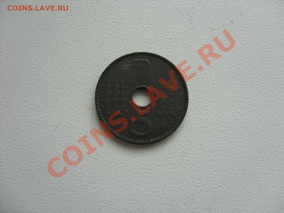 5 и 10 пфеннигов 1940 A. Цинк. Дырка. - 5 пф дырка - 1