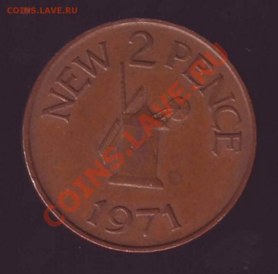 ГЕРНСИ. 2 ПЕНСА. 1971г.МЕЛЬНИЦА.до 03.11.12 в 22.00мск - Гернси 2 пенса 1971 мельница 1.JPG