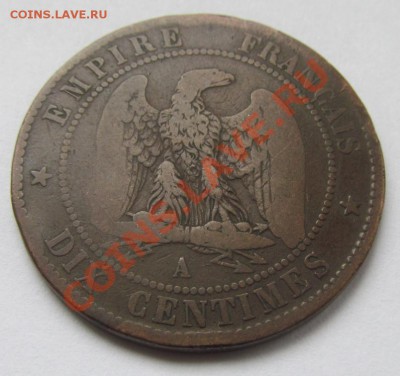 10 сентимов 1852 Франция - 202