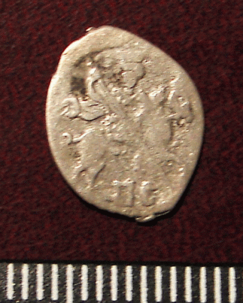 Копейка ~ 1547 г. серебро, Новгород, до 2.10.09 21-00+ - ИВ1
