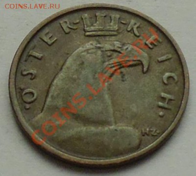 АВСТРИЯ - 1 грош 1925 - до 5 НОЯБРЯ - 071