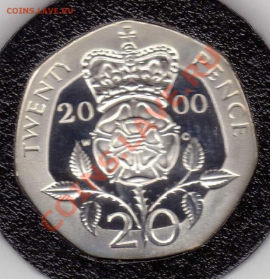 Ag Великобритания 20 пенсов 2000 до 05.11.12 в 22ч (3526) - img747