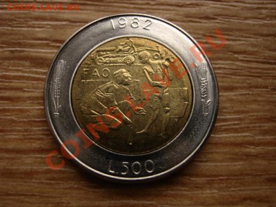 Сан Марино 500 лир 1982 биметал  до 02.11.12 в 21.00 М - IMG_5694