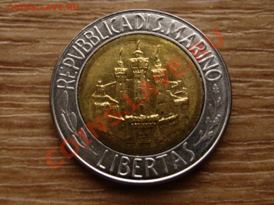 Сан Марино 500 лир 1984 Эйншт биметал  до 02.11.12 в 21.00 М - IMG_5697