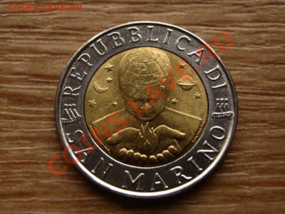 Сан Марино 500 лир 1998 биметал  до 02.11.12 в 21.00 М - IMG_5701