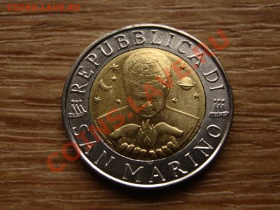 Сан Марино 500 лир 1996 биметал  до 02.11.12 в 21.00 М - IMG_5703