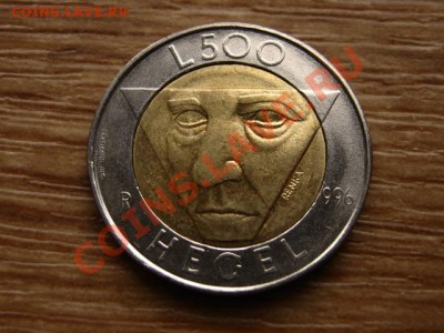 Сан Марино 500 лир 1996 биметал  до 02.11.12 в 21.00 М - IMG_5702