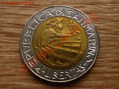 Сан Марино 500 лир 1985 биметал  до 02.11.12 в 21.00 М - IMG_5709
