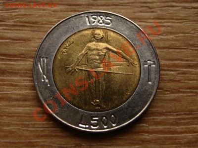 Сан Марино 500 лир 1985 биметал  до 02.11.12 в 21.00 М - IMG_5708