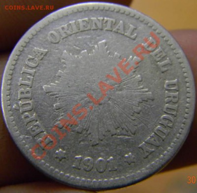 5 сентимос Уругвай 1901г. - DSCN3218_thumb