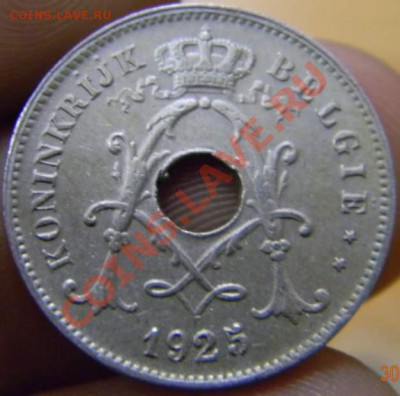 10 сантимов Бельгия 1925г. - DSCN3226_thumb