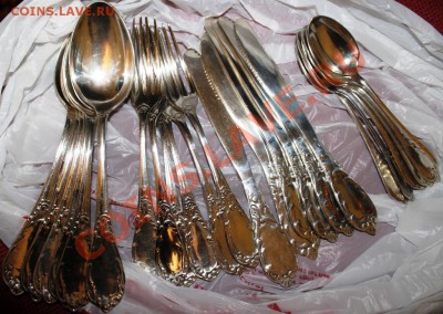 ПРОДАМ СЕРЕБРЯННЫЙ СТОЛОВЫЙ НАБОР 830 ПРОБА - IMG_7073