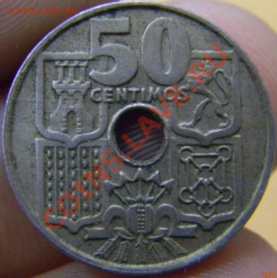 50 сентимос Испания 1949г. - DSCN3235_thumb