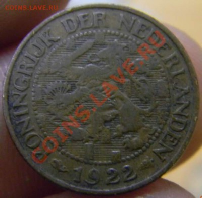 1 цент Нидерланды 1922г. - DSCN3240_thumb