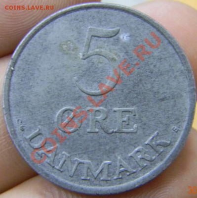 5 оре Дания цинк 1956г. - DSCN3247_thumb