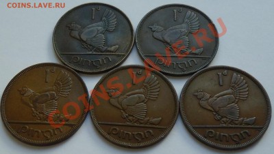 ИРЛАНДИЯ - Однопенсовики 1928-1968 - 001