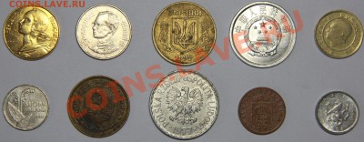 * * * Подборка монет мира, 1974 - 2009, № 4 * * * - Лот04_1