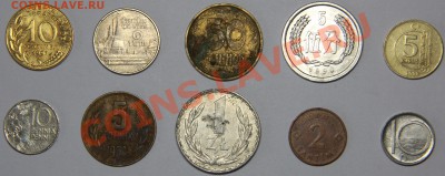 * * * Подборка монет мира, 1974 - 2009, № 4 * * * - Лот04_2