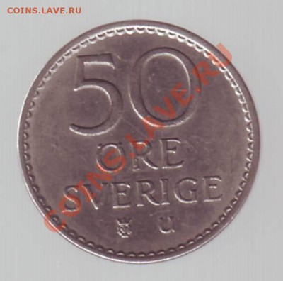 ШВЕЦИЯ. 50 ЭРЕ. 1965г.до 05.11.12 в 22.00мск - Швеция. 50 эре 1963. 1.JPG
