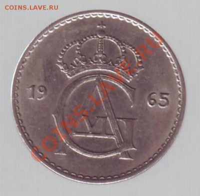 ШВЕЦИЯ. 50 ЭРЕ. 1965г.до 05.11.12 в 22.00мск - Швеция. 50 эре 1963. 2.JPG