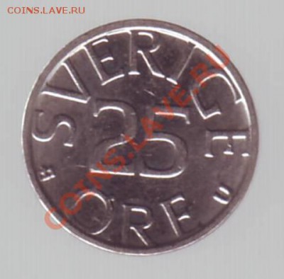 ШВЕЦИЯ. 25 ЭРЕ. 1982г.до 05.11.12 в 22.00мск - Швеция. 25 эре 1982. 1.JPG