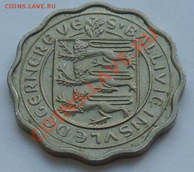 ГЕРНСИ - 3 пенса 1956 - Корова - до 6 НОЯБРЯ - 292