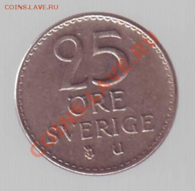 ШВЕЦИЯ. 25 ЭРЕ. 1962г.до 05.11.12 в 22.00мск - Швеция. 25 эре 1962. 1.JPG