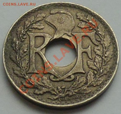 ФРАНЦИЯ - 10 сантимов 1923 - до 6 НОЯБРЯ - 386