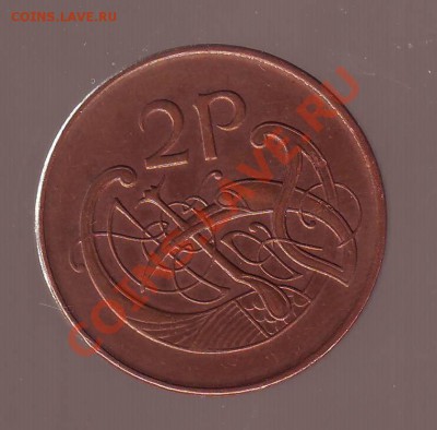 ИРЛАНДИЯ. 2 ПЕНСА. 1995г. до 06.11.12 в 22.00мск - Ирландия. 2 пенса 1995 1.JPG