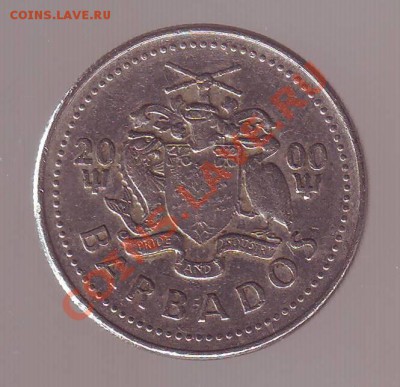 БАРБАДОС. 25 ЦЕНТОВ.МЕЛЬНИЦА. 2000г. до 06.11.12 в 22.00мск - барбадос 25 центов. 2000 1.JPG