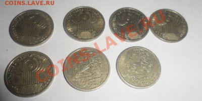 1рубль Пушкин 1999г.-2 шт. 10 лет СНГ 2001-5 шт. - 2.JPG