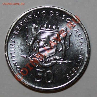 СОМАЛИ 50 шиллингов 2002 (обезьяна) UNC до 6.11.12 22-00 мск - IMG_3912.JPG