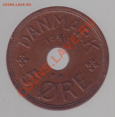ДАНИЯ. 5 ОРЕ. 1940г. до 07.11.12 в 22.00мск - Дания. 5 оре 1940 1.JPG