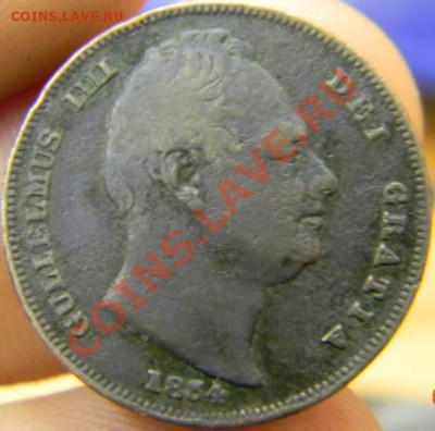 фартинг Британия 1834г. - DSCN3375_thumb