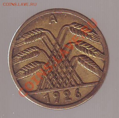 ВЕЙМАР. 5 РЕЙХПФЕННИГОВ. 1926 A. до 07.11.12 в 22.00мск - веймар 5 рпф 1926 а 1.JPG