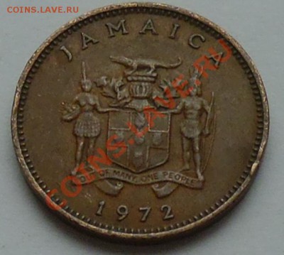 ЯМАЙКА - 1 цент 1972 - ФАО - до 8 НОЯБРЯ - 523