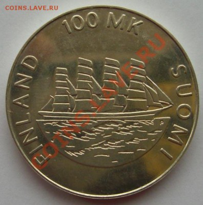 Финляндия, 100 марок 1991. До 21-00 мск 03.11.2012. - 1.JPG