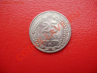 Германия. 25 пфеннигов 1910 А - PA240048.JPG