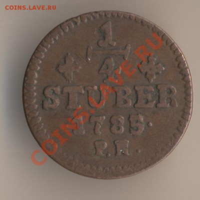 4 стубер 1783 год Германия - 5